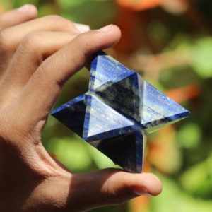 Amazing 68MM Blue Lapis Lazuli Stone Metaphysical Crystal Meditation Healing Power Star Merkaba | Natural genuine stones & crystals in various shapes & sizes. Buy raw cut, tumbled, or polished gemstones for making jewelry or crystal healing energy vibration raising reiki stones. #crystals #gemstones #crystalhealing #crystalsandgemstones #energyhealing #affiliate #ad