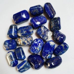 Shop Tumbled Lapis Lazuli Crystals & Pocket Stones! Lapis Lazuli Tumble Stone, Lapis Lazuli Crystal, Lapis Loose Tumbled, Crystal Healing Stone, Reiki Tumbles, Crystal Craft kits for Jewelry | Natural genuine stones & crystals in various shapes & sizes. Buy raw cut, tumbled, or polished gemstones for making jewelry or crystal healing energy vibration raising reiki stones. #crystals #gemstones #crystalhealing #crystalsandgemstones #energyhealing #affiliate #ad