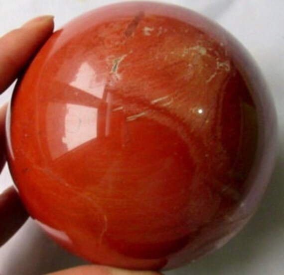 Large Giant Red Jasper Sphere Ball 96mm . Large Red Jasper Sphere Ball