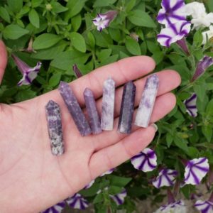 Shop Gemstone Points & Wands! Lepidolite Points – Crystal Points – Crystal Towers – Lepidolite Towers – Crystals for Healing – Crystals for Transformation – Third Eye | Natural genuine stones & crystals in various shapes & sizes. Buy raw cut, tumbled, or polished gemstones for making jewelry or crystal healing energy vibration raising reiki stones. #crystals #gemstones #crystalhealing #crystalsandgemstones #energyhealing #affiliate #ad