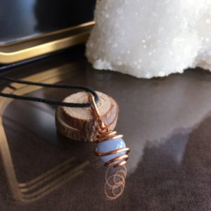 Shop Angelite Necklaces! Minimalist Angelite Necklace, Angelite Necklace, Angelite Jewelry | Natural genuine Angelite necklaces. Buy crystal jewelry, handmade handcrafted artisan jewelry for women.  Unique handmade gift ideas. #jewelry #beadednecklaces #beadedjewelry #gift #shopping #handmadejewelry #fashion #style #product #necklaces #affiliate #ad
