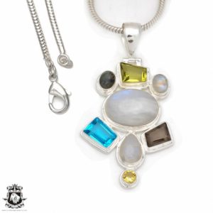 Moonstone Energy Healing Necklace • Crystal Healing Necklace • Minimalist Necklace P8487 | Natural genuine Gemstone pendants. Buy crystal jewelry, handmade handcrafted artisan jewelry for women.  Unique handmade gift ideas. #jewelry #beadedpendants #beadedjewelry #gift #shopping #handmadejewelry #fashion #style #product #pendants #affiliate #ad