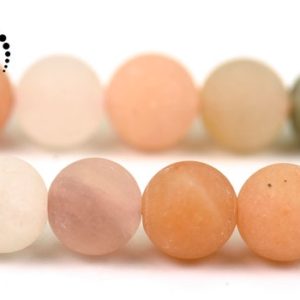 Shop Moonstone Round Beads! Multicolor Moonstone matte round bead,Moonstone,Mixed color,gemstone,diy,jewelry making,frosted bead,6mm 8mm 10mm for choice,15" full strand | Natural genuine round Moonstone beads for beading and jewelry making.  #jewelry #beads #beadedjewelry #diyjewelry #jewelrymaking #beadstore #beading #affiliate #ad