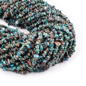 Shop Chrysocolla Chip & Nugget Beads! Natural Chrysocolla Freeform Uncut Chips Nuggets Beads Strand, Jewelry Making Suppy, Gemstone Beads, Handcrafted Gemstone Chips Nugget | Natural genuine chip Chrysocolla beads for beading and jewelry making.  #jewelry #beads #beadedjewelry #diyjewelry #jewelrymaking #beadstore #beading #affiliate #ad