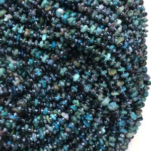 Shop Chrysocolla Rondelle Beads! Natural Chrysocolla Rondelle Beads ,5-8mm Chrysocolla Gemstone 15.5 Inch Strand,Hole Approx 0.8mm | Natural genuine rondelle Chrysocolla beads for beading and jewelry making.  #jewelry #beads #beadedjewelry #diyjewelry #jewelrymaking #beadstore #beading #affiliate #ad