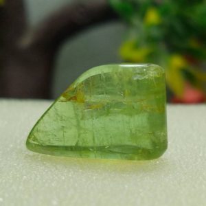 Shop Tumbled Tourmaline Crystals & Pocket Stones! Natural fine quality beautiful 4.3 grams green polished Tourmaline tumble | Natural genuine stones & crystals in various shapes & sizes. Buy raw cut, tumbled, or polished gemstones for making jewelry or crystal healing energy vibration raising reiki stones. #crystals #gemstones #crystalhealing #crystalsandgemstones #energyhealing #affiliate #ad
