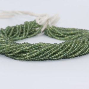 Shop Apatite Rondelle Beads! Natural Green Apatite Faceted Rondelle Beads AAA Quality Green Apatite Beads   Green Apatite Rondelle Beads  Apatite Beads Strand | Natural genuine rondelle Apatite beads for beading and jewelry making.  #jewelry #beads #beadedjewelry #diyjewelry #jewelrymaking #beadstore #beading #affiliate #ad
