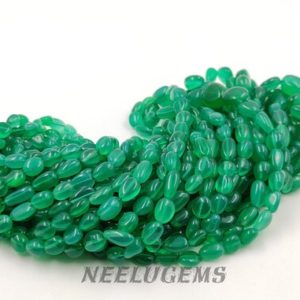 Shop Onyx Chip & Nugget Beads! Natural Green Onyx Smooth Nugget Shape Gemstone Beads,Green Onyx Nugget Beads,Green Onyx Tumble Beads,Green Onyx Pebble Nuggets,Christmas | Natural genuine chip Onyx beads for beading and jewelry making.  #jewelry #beads #beadedjewelry #diyjewelry #jewelrymaking #beadstore #beading #affiliate #ad