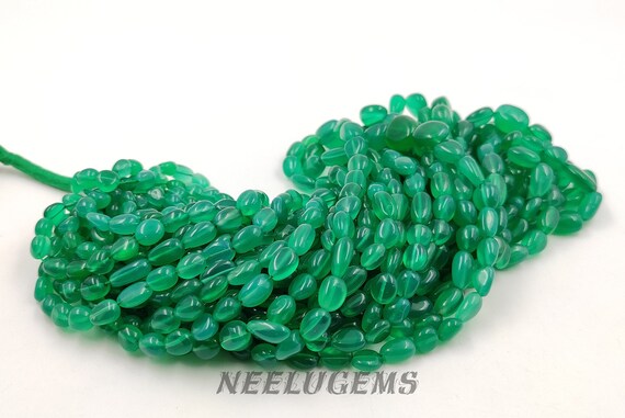 Natural Green Onyx Faceted Step Nugget Shape Gemstone Beads Strand,green Onyx Pebble Nugget Beads,green Onyx Beads For Handmade Jewelry