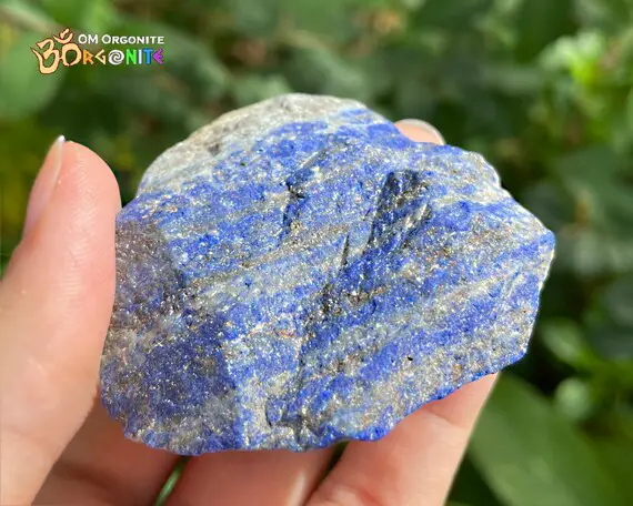 Natural Lapis Lazuli Raw Stone For Communication / Third Eye / Calming / Throat Chakra / Rough Stones