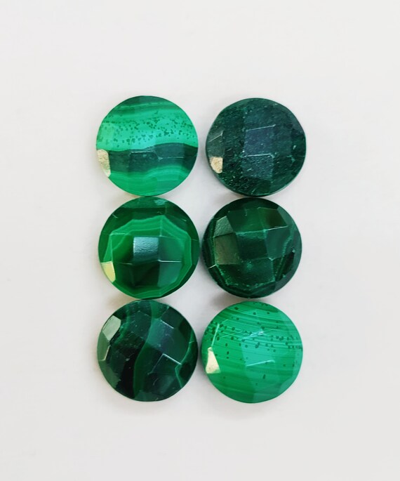 Genuine Green Moss Agate Faceted Octagon Shape Step Cut,  Moss Agate Tablet Cut Octagon Calibrated Size,  Natural Moss Agate For Jewelry