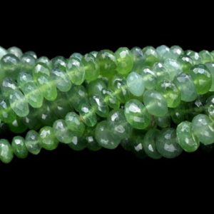 Shop Serpentine Rondelle Beads! Natural Serpentine Faceted Rondelle Beads,Rondelle Shape Beads,Serpentine Faceted Strands,Serpentine Gemstone Beads,Size 8mm-8.5mm 6" Strand | Natural genuine rondelle Serpentine beads for beading and jewelry making.  #jewelry #beads #beadedjewelry #diyjewelry #jewelrymaking #beadstore #beading #affiliate #ad