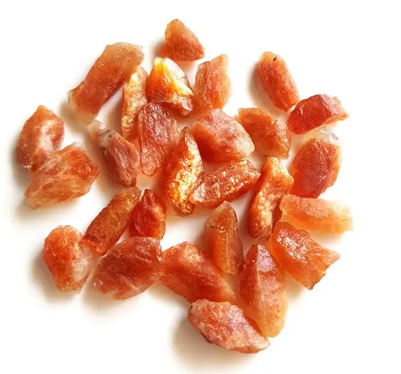 Natural Sunstone Rough | Sunstone Rough | Natural Gemstone Rough Nuggets Beads | Loose Gemstone Raw 20 Pieces Size 8x12 - 12x18 Mm [raw 26]