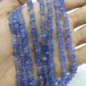 Shop Tanzanite Chip & Nugget Beads! Natural Tanzanite Uncut Chips Beads, 34" strand, Tanzanite Raw Nuggets Beads for Jewelry Making, Diy, Craft | Natural genuine chip Tanzanite beads for beading and jewelry making.  #jewelry #beads #beadedjewelry #diyjewelry #jewelrymaking #beadstore #beading #affiliate #ad