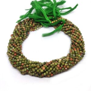 Shop Unakite Rondelle Beads! Natural Unakite Beads Gemstone, Top Quality Rondelle Faceted 12 inches 3-3.5mm Loose Strand, Gemstone For Jewelry Making, Wholesale Beads | Natural genuine rondelle Unakite beads for beading and jewelry making.  #jewelry #beads #beadedjewelry #diyjewelry #jewelrymaking #beadstore #beading #affiliate #ad
