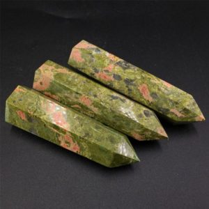 Shop Unakite Points & Wands! Natural Unakite Jasper Obelisk,Quartz Tower,Crystal Point Wand,Rock,Home Decoration,Crystal Healing,Mineral Specimen,Crystal Gifts 80g+ | Natural genuine stones & crystals in various shapes & sizes. Buy raw cut, tumbled, or polished gemstones for making jewelry or crystal healing energy vibration raising reiki stones. #crystals #gemstones #crystalhealing #crystalsandgemstones #energyhealing #affiliate #ad