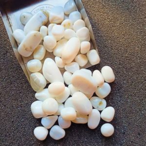 Shop Tumbled Opal Crystals & Pocket Stones! Natural White Opal Tumble, White Opal Crystal, Opal Gemstone, Pocket crystal | Natural genuine stones & crystals in various shapes & sizes. Buy raw cut, tumbled, or polished gemstones for making jewelry or crystal healing energy vibration raising reiki stones. #crystals #gemstones #crystalhealing #crystalsandgemstones #energyhealing #affiliate #ad