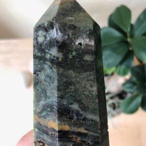 Shop Ocean Jasper Points & Wands! Ocean Jasper Point Tower — Crystal Wand Generator (Large) | Natural genuine stones & crystals in various shapes & sizes. Buy raw cut, tumbled, or polished gemstones for making jewelry or crystal healing energy vibration raising reiki stones. #crystals #gemstones #crystalhealing #crystalsandgemstones #energyhealing #affiliate #ad
