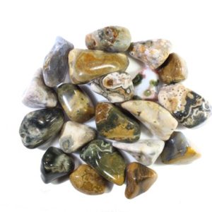Shop Tumbled Ocean Jasper Crystals & Pocket Stones! Ocean Jasper Tumbled Gemstones-Tumbled Ocean Sea Jasper-Polished Ocean Jasper-Tumbled Stones-Polished Stones-Bulk Crystals-Wholesale Crystal | Natural genuine stones & crystals in various shapes & sizes. Buy raw cut, tumbled, or polished gemstones for making jewelry or crystal healing energy vibration raising reiki stones. #crystals #gemstones #crystalhealing #crystalsandgemstones #energyhealing #affiliate #ad