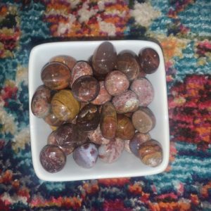 Shop Tumbled Ocean Jasper Crystals & Pocket Stones! Ocean Jasper Tumbles | Natural genuine stones & crystals in various shapes & sizes. Buy raw cut, tumbled, or polished gemstones for making jewelry or crystal healing energy vibration raising reiki stones. #crystals #gemstones #crystalhealing #crystalsandgemstones #energyhealing #affiliate #ad