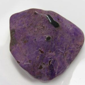 Shop Sugilite Stones & Crystals! Old Sugilite raw Nugget 31 grams deep Lavender Lilac uniform color gemstone opaque specimen | Natural genuine stones & crystals in various shapes & sizes. Buy raw cut, tumbled, or polished gemstones for making jewelry or crystal healing energy vibration raising reiki stones. #crystals #gemstones #crystalhealing #crystalsandgemstones #energyhealing #affiliate #ad