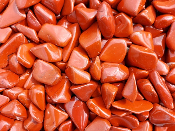 Red Jasper Tumbled Stones,  You Choose The Size You Would Like !!  Uk Seller.