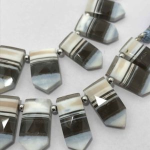Shop Opal Faceted Beads! Natural Bio Opal Faceted Tie  10×17 to 12×23 mm 8" Gemstone Beads ! Bio Opal Tie Shape Beads ! Opal Beads ! BIo Opal Beads ! Opal Faceted | Natural genuine faceted Opal beads for beading and jewelry making.  #jewelry #beads #beadedjewelry #diyjewelry #jewelrymaking #beadstore #beading #affiliate #ad