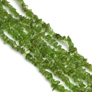 Shop Peridot Chip & Nugget Beads! Apple Green Gemstone Chips for Jewelry Making Natural Peridot Chips Strand, August Birthstone Beads in Bulk Supplies | Natural genuine chip Peridot beads for beading and jewelry making.  #jewelry #beads #beadedjewelry #diyjewelry #jewelrymaking #beadstore #beading #affiliate #ad