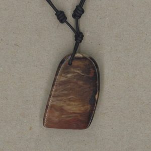 Shop Petrified Wood Pendants! Petrified Wood Pendant Adjustable Leather Necklace Handmade by Chris Hay | Natural genuine Petrified Wood pendants. Buy crystal jewelry, handmade handcrafted artisan jewelry for women.  Unique handmade gift ideas. #jewelry #beadedpendants #beadedjewelry #gift #shopping #handmadejewelry #fashion #style #product #pendants #affiliate #ad