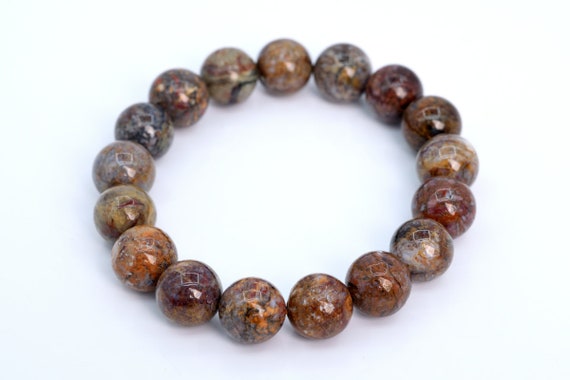 17 Pcs - 12mm Pietersite Beads Grade Aaa Genuine Natural Round Gemstone Loose Beads (105759)