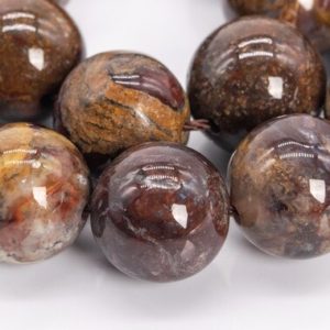 Shop Pietersite Beads! Genuine Natural Colombian Pietersite Gemstone Beads 11MM Brown Round AA Quality Loose Beads (111981) | Natural genuine round Pietersite beads for beading and jewelry making.  #jewelry #beads #beadedjewelry #diyjewelry #jewelrymaking #beadstore #beading #affiliate #ad