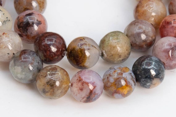 Genuine Natural Pietersite Gemstone Beads 3-4mm Multicolor Round A Quality Loose Beads (106114)