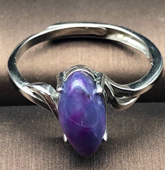 Premium Gemmy,sugilite,majestic Purple Sugilite ,sugilite Ring,jewelry,gel Sugilite,powerful Stone,healing Crystal,wealth Luck, Jxcrystal