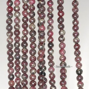 Shop Pyrite Round Beads! 4mm Red Iron Pyrite Intrusion Gemstone Grade A Round 4mm Loose Beads 15.5 inch Full Strand (90191052-180) | Natural genuine round Pyrite beads for beading and jewelry making.  #jewelry #beads #beadedjewelry #diyjewelry #jewelrymaking #beadstore #beading #affiliate #ad