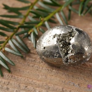 Shop Tumbled Pyrite Crystals & Pocket Stones! PYRITE Tumbled Stones – Fools Gold – Tumbled Crystals, Self Care, Healing Crystals and Stones,  E0231 | Natural genuine stones & crystals in various shapes & sizes. Buy raw cut, tumbled, or polished gemstones for making jewelry or crystal healing energy vibration raising reiki stones. #crystals #gemstones #crystalhealing #crystalsandgemstones #energyhealing #affiliate #ad