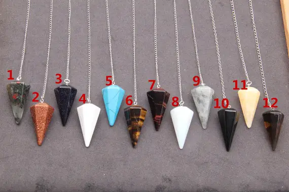 12 Kinds Of Gemstone Healing Pendant,crystal Point Pendant,cutting Faceted Quartz Point Pendant,wholesale Charms Pendant,boho Gift Pendant.