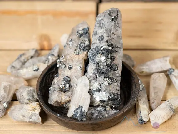 Witches Finger, Clear Quartz, Raw Crystal Points - Thin -  Metaphysical, Gothic Home Decor, Raw Crystals And Stones, E0480