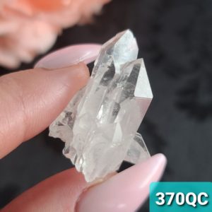 Clear Quartz Cluster, Choose Your Small Arkansas Quartz Crystal for Jewelry Making or Crystal Grids (2QC) | Natural genuine stones & crystals in various shapes & sizes. Buy raw cut, tumbled, or polished gemstones for making jewelry or crystal healing energy vibration raising reiki stones. #crystals #gemstones #crystalhealing #crystalsandgemstones #energyhealing #affiliate #ad