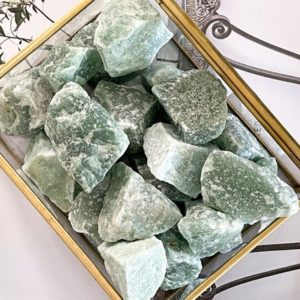 Shop Raw & Rough Aventurine Stones! Raw Aventurine | Rough Green Aventurine | Raw Crystal | Rough Crystals | Green Aventurine Rough | Green Aventurine  Chunks | Aventurine Raw | Natural genuine stones & crystals in various shapes & sizes. Buy raw cut, tumbled, or polished gemstones for making jewelry or crystal healing energy vibration raising reiki stones. #crystals #gemstones #crystalhealing #crystalsandgemstones #energyhealing #affiliate #ad