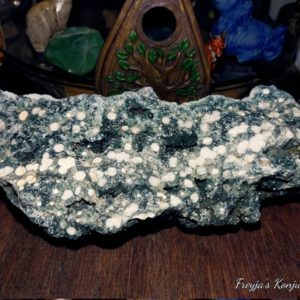 Shop Raw & Rough Ocean Jasper Stones! Raw Old Stock Huge Rare Gemmy Druzy Orbicular Ocean Jasper Tower Display Specimen – "Rock of Atlantis" | Natural genuine stones & crystals in various shapes & sizes. Buy raw cut, tumbled, or polished gemstones for making jewelry or crystal healing energy vibration raising reiki stones. #crystals #gemstones #crystalhealing #crystalsandgemstones #energyhealing #affiliate #ad