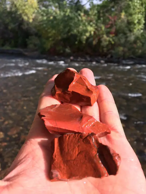 Red Jasper Rough/natural Stones/ Raw Red Jasper