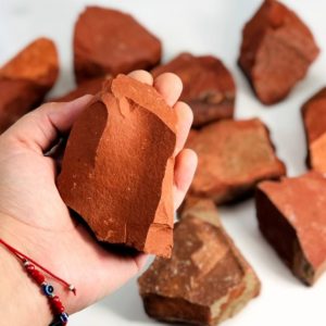Red Jasper Rough Stone – 1 Large Piece (TS-222) | Natural genuine stones & crystals in various shapes & sizes. Buy raw cut, tumbled, or polished gemstones for making jewelry or crystal healing energy vibration raising reiki stones. #crystals #gemstones #crystalhealing #crystalsandgemstones #energyhealing #affiliate #ad