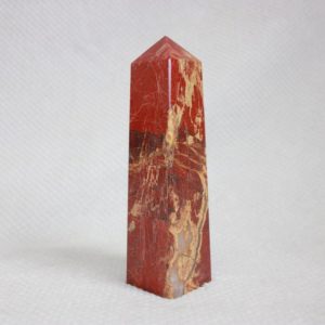 Shop Red Jasper Stones & Crystals! Red Jasper Crystal Towers Four Sided Obelisk High Quality Tower Healing Crystal Wand, 4 faceted Pyramid Tower | Natural genuine stones & crystals in various shapes & sizes. Buy raw cut, tumbled, or polished gemstones for making jewelry or crystal healing energy vibration raising reiki stones. #crystals #gemstones #crystalhealing #crystalsandgemstones #energyhealing #affiliate #ad
