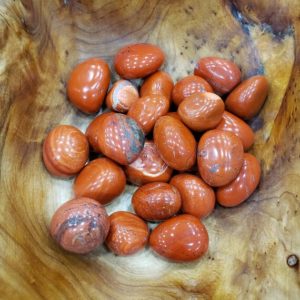Shop Tumbled Red Jasper Crystals & Pocket Stones! Red Jasper Tumble | Natural genuine stones & crystals in various shapes & sizes. Buy raw cut, tumbled, or polished gemstones for making jewelry or crystal healing energy vibration raising reiki stones. #crystals #gemstones #crystalhealing #crystalsandgemstones #energyhealing #affiliate #ad