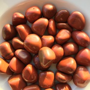 Shop Tumbled Red Jasper Crystals & Pocket Stones! Red Jasper Tumble Stones, 1 lb bulk lot, 2 – 3 cm each, 1 lb = 35 approx, Balancing and Healing Stone | Natural genuine stones & crystals in various shapes & sizes. Buy raw cut, tumbled, or polished gemstones for making jewelry or crystal healing energy vibration raising reiki stones. #crystals #gemstones #crystalhealing #crystalsandgemstones #energyhealing #affiliate #ad