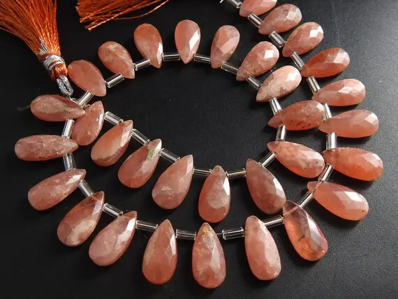 Rhodochrosite Smooth Teardrop/for Making Jewelry/15x7mm/wholesaler/supplies/100%natural/pme-cy3