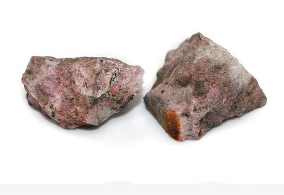 Rhodonite Rough 1-1.75 Inch Rock Mineral Specimens - 3 Stones