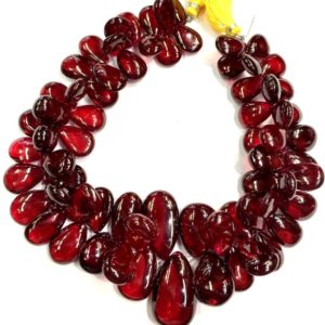 Shop Ruby Bead Shapes! Extremely Beautiful~~Rare Ruby Corundum Smooth Pear Drop Beads Bigger Size Ruby Pear Briolettes High Polished Ruby Gemstone Beads. | Natural genuine other-shape Ruby beads for beading and jewelry making.  #jewelry #beads #beadedjewelry #diyjewelry #jewelrymaking #beadstore #beading #affiliate #ad