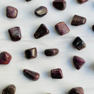 Shop Tumbled Ruby Crystals & Pocket Stones! Ruby Tumbled Stone | Grade AA | Ruby Gemstone | Grade AA | Crystal Ruby | Reiki Healing | Meditation Stone | Stone of Courage | Natural genuine stones & crystals in various shapes & sizes. Buy raw cut, tumbled, or polished gemstones for making jewelry or crystal healing energy vibration raising reiki stones. #crystals #gemstones #crystalhealing #crystalsandgemstones #energyhealing #affiliate #ad