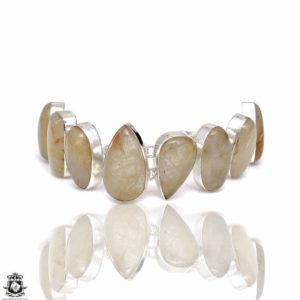 Shop Rutilated Quartz Bracelets! Rutilated Quartz Genuine Gemstone Healing Crystal Bracelet • Birthstone Bracelet B4441 | Natural genuine Rutilated Quartz bracelets. Buy crystal jewelry, handmade handcrafted artisan jewelry for women.  Unique handmade gift ideas. #jewelry #beadedbracelets #beadedjewelry #gift #shopping #handmadejewelry #fashion #style #product #bracelets #affiliate #ad